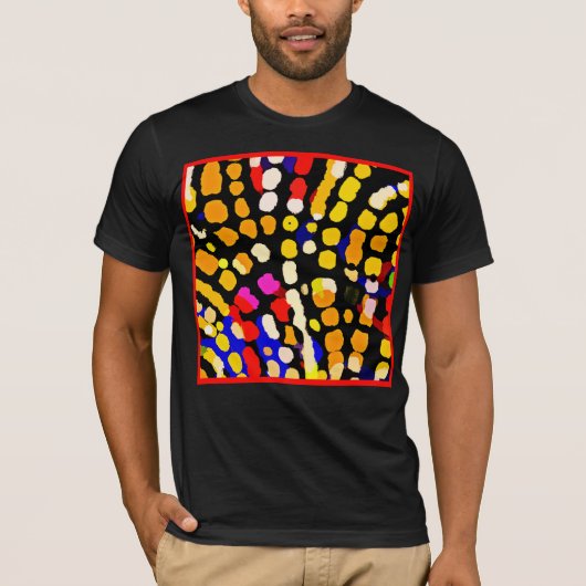 表現色パ遊ターン Tシャツ (正面)