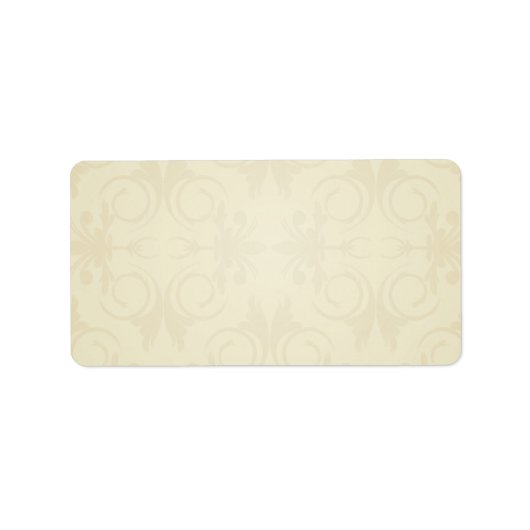 表現豊かなピンクのローズバレンタインデー ラベル (正面)