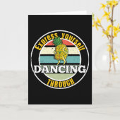 表現踊り カード (黄色い花)