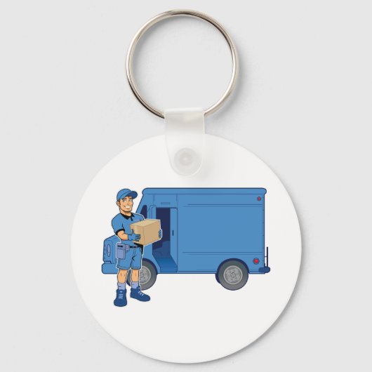 表現配人 キーホルダー (正面)