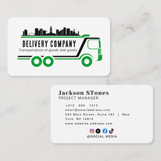 表現配会社 名刺 (正面/裏面)