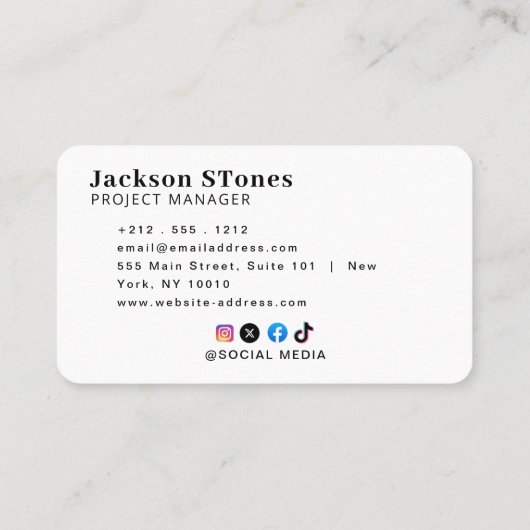 表現配会社 名刺 (裏面)