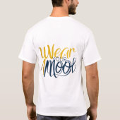 表現Tシャツ:衣服で気分をスタイル Tシャツ (裏面)