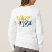 表現Tシャツ：衣服で気分をスタイル Tシャツ (裏面)