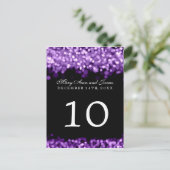 表番エレガント号（紫） ポストカード (スタンド正面)