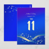 表番号カード冬の夜 ポストカード (正面/裏面)