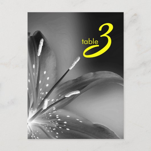 表番号カード ポストカード (正面)