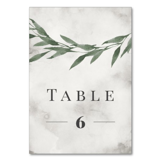 表番号クラシック素朴 テーブルナンバー (裏面)