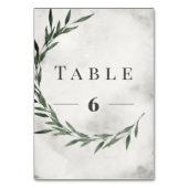 表番号クラシック素朴 テーブルナンバー (正面)