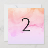 表番号ピーチピンク シーズンカード (正面)