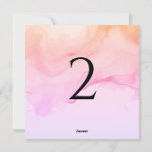 表番号ピーチピンク シーズンカード (裏面)