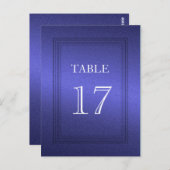 表番号プレーン青きらめく ポストカード (正面/裏面)