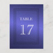 表番号プレーン青きらめく ポストカード (正面)
