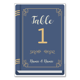 表番号帳結婚書室作家海軍 テーブルナンバー