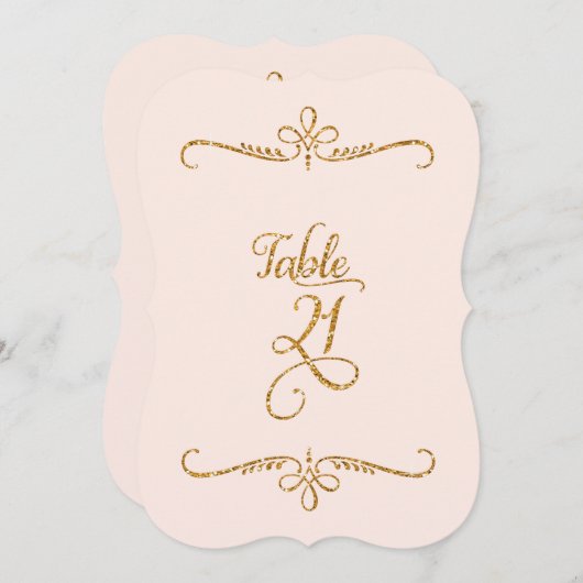 表番号21、スクリプトファンシーレタリング披露宴 招待状 (正面/裏面)