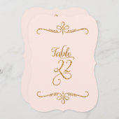 表番号22、スクリプトファンシー・レタリング・披露宴 招待状 (正面/裏面)