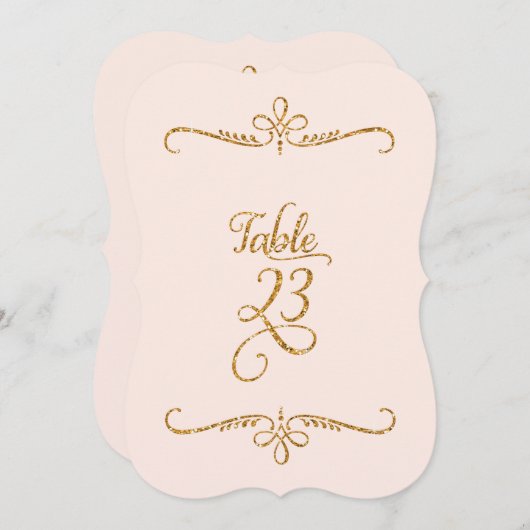 表番号23、スクリプトファンシーレタリング披露宴 招待状 (正面/裏面)