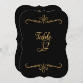 表番号32、スクリプトファンシー・レタリング・披露宴 招待状 (正面/裏面)