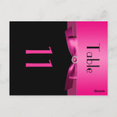 表番号（両面ピンクと黒） ポストカード (裏面)