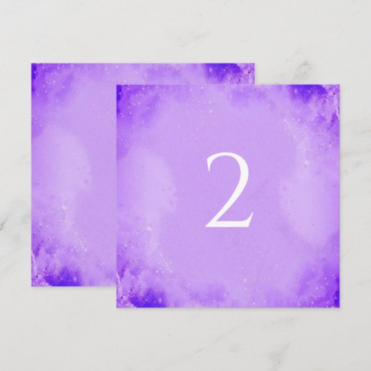 表番号（紫） シーズンカード (正面/裏面)