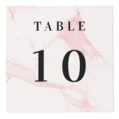 表番号QRコードメニュー大理石ビジネスロゴ フォトキューブ (正面)