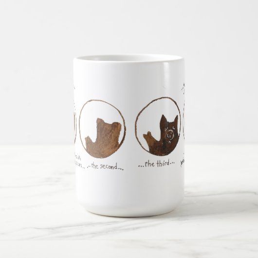 表示されるインデックス コーヒーマグカップ (中央)