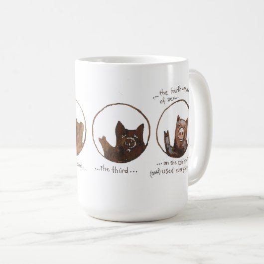 表示されるインデックス コーヒーマグカップ (正面右)