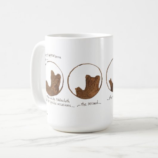 表示されるインデックス コーヒーマグカップ (正面左)