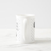 表示したい変更タイポグラフィ引用文 ボーンチャイナマグカップ (裏面)