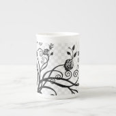 表示したい変更タイポグラフィ引用文 ボーンチャイナマグカップ (正面)