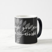 表示したい変更タイポグラフィ引用文 モーフィングマグカップ (正面右)