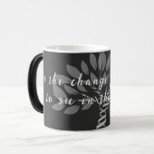 表示したい変更タイポグラフィ引用文 モーフィングマグカップ (正面左)