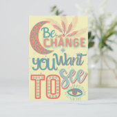 表示する変更 サンキューカード (スタンド正面)