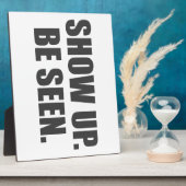 表示する。見てよ。 フォトプラーク (側面)