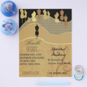 表示とスタイル一覧のファッション チラシ (シングル)