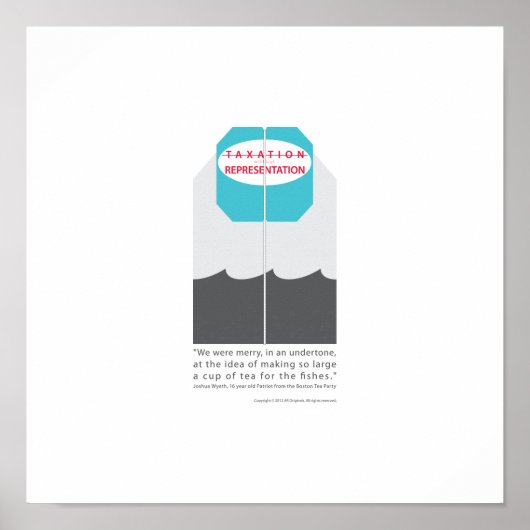 表示のない課税 ポスター (正面)