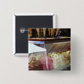 表示イタリアンケース内のジェラート 缶バッジ (正面&裏面)