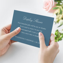 表示シャワーカスタムカラーNavy Blue