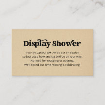 表示シャワー招待状挿入