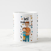 表示パパユー気に最高のパパ ジャンボコーヒーマグカップ (正面)
