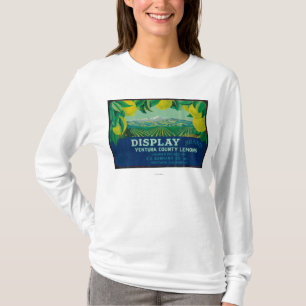 表示レモンLabelVentura、カリフォルニア Tシャツ