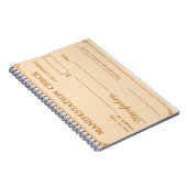 表示仕訳帳 ノートブック (右側)