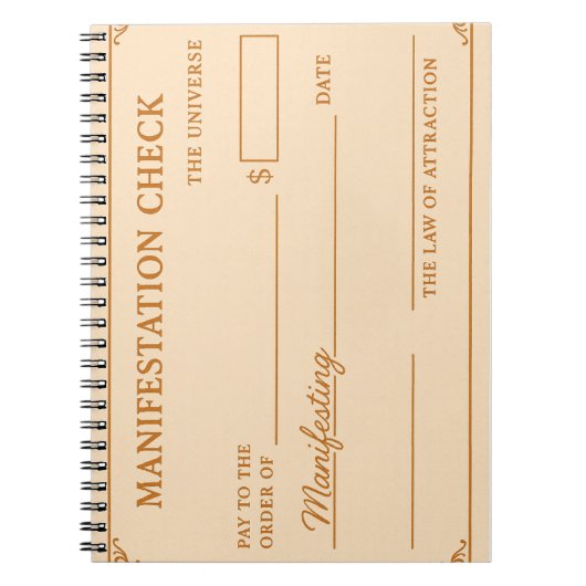 表示仕訳帳 ノートブック (正面)