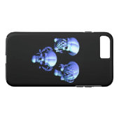 表示話悪スカルiPhone 7ケース Case-Mate iPhoneケース (裏面(横))