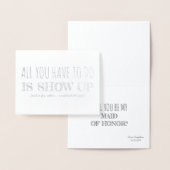 表示 | ブリッおもしろいドメイド 箔カード (ディスプレー)