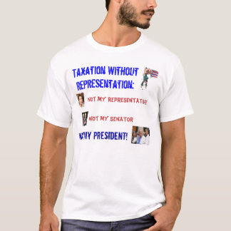 表示NO-BAMAのない課税! Tシャツ