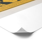 表紙と背骨のデザイン「The Yellow Book」、Vol ポスター (角)