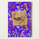 表紙にインスパイア引用文付きスパイラルノート ノートブック (裏面)