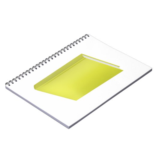 表紙のある空白の本 ノートブック (左側)