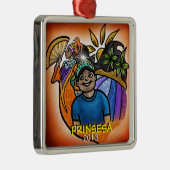 表紙のオーナメント メタルオーナメント (右)